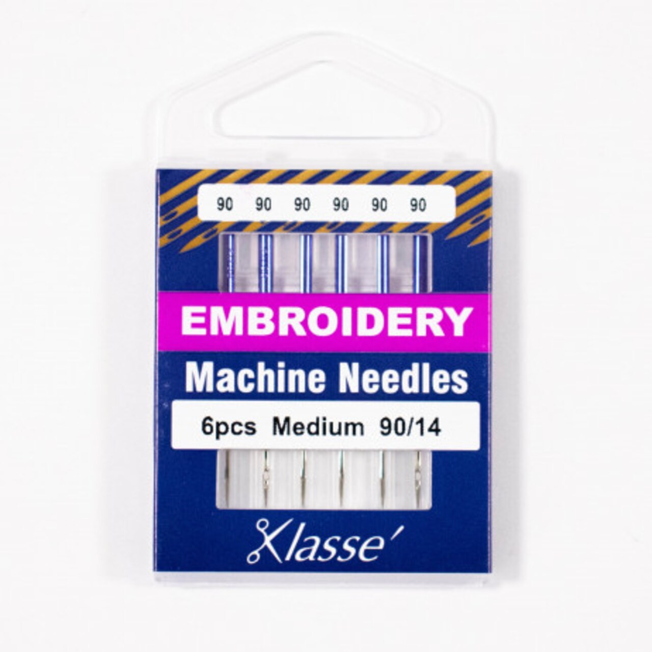 KLASSÉ® -- Embroidery -- 90/14 -- Home Sewing Machine Needles (130/705 H)